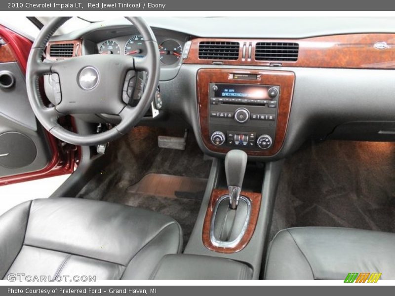 Red Jewel Tintcoat / Ebony 2010 Chevrolet Impala LT