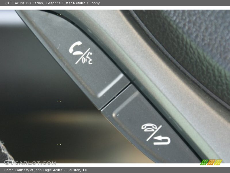 Graphite Luster Metallic / Ebony 2012 Acura TSX Sedan