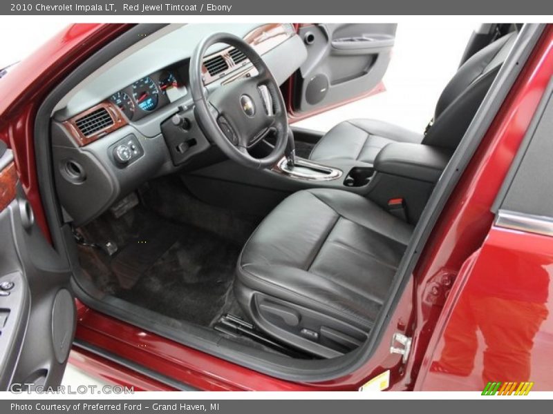 Red Jewel Tintcoat / Ebony 2010 Chevrolet Impala LT