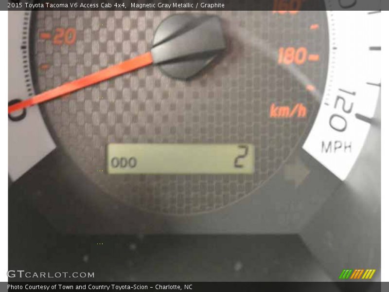 Magnetic Gray Metallic / Graphite 2015 Toyota Tacoma V6 Access Cab 4x4
