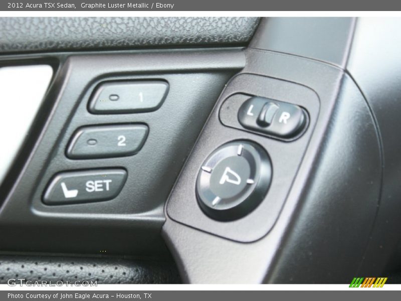 Graphite Luster Metallic / Ebony 2012 Acura TSX Sedan