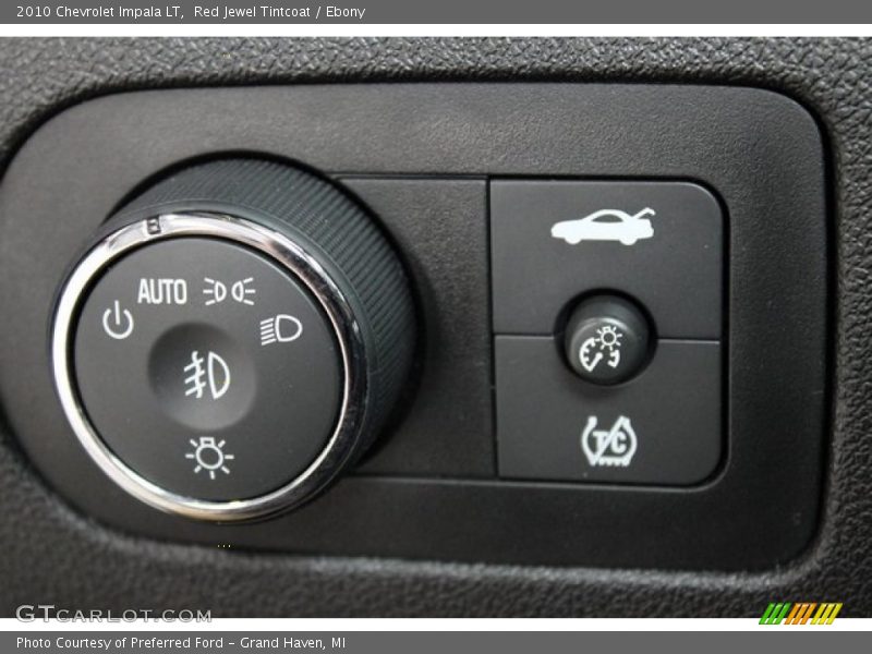 Red Jewel Tintcoat / Ebony 2010 Chevrolet Impala LT