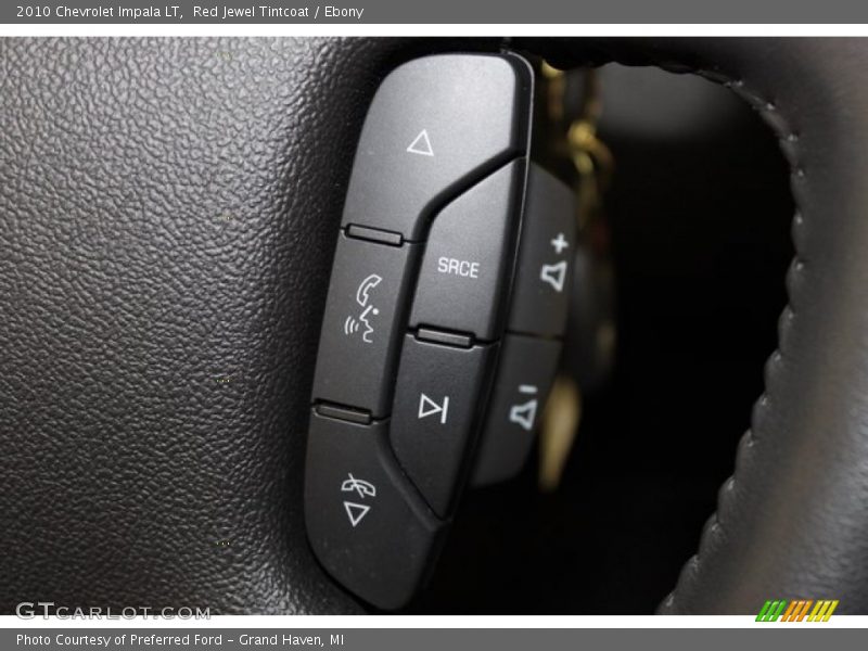 Red Jewel Tintcoat / Ebony 2010 Chevrolet Impala LT