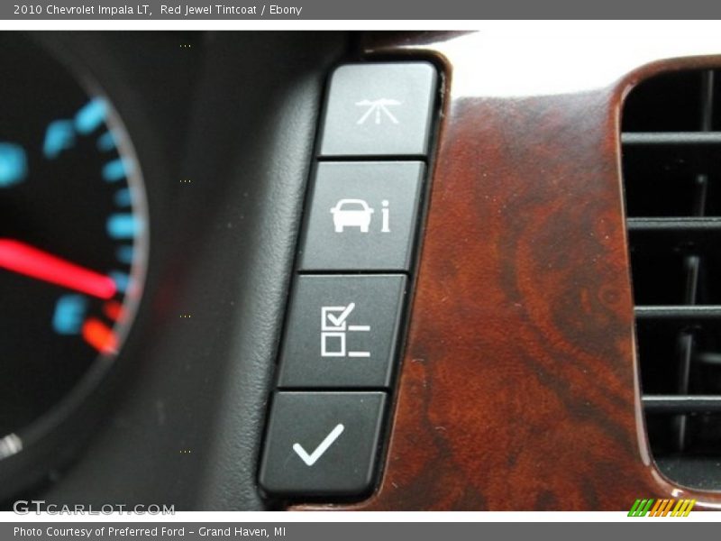Red Jewel Tintcoat / Ebony 2010 Chevrolet Impala LT