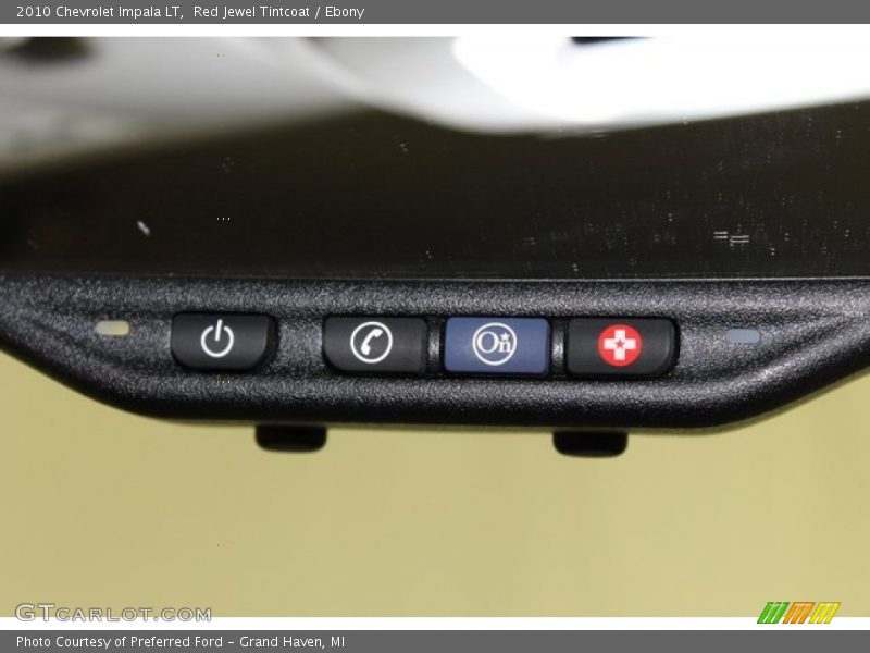 Red Jewel Tintcoat / Ebony 2010 Chevrolet Impala LT