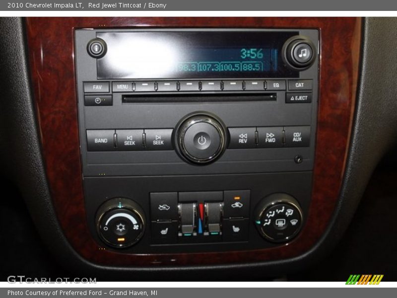 Red Jewel Tintcoat / Ebony 2010 Chevrolet Impala LT