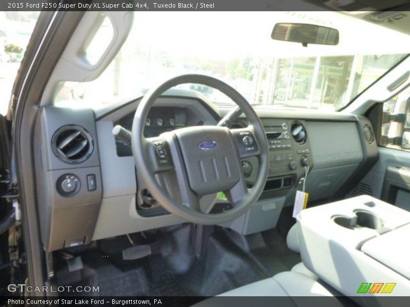 Tuxedo Black / Steel 2015 Ford F250 Super Duty XL Super Cab 4x4