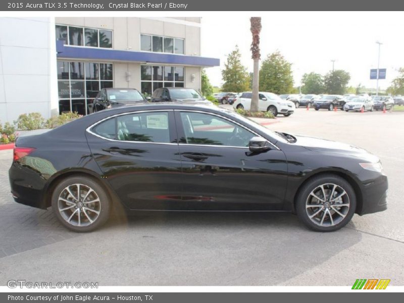 Crystal Black Pearl / Ebony 2015 Acura TLX 3.5 Technology