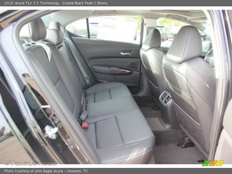 Crystal Black Pearl / Ebony 2015 Acura TLX 3.5 Technology