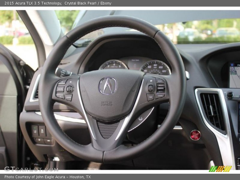 Crystal Black Pearl / Ebony 2015 Acura TLX 3.5 Technology