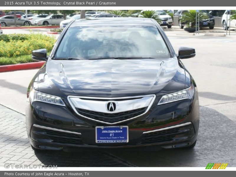 Crystal Black Pearl / Graystone 2015 Acura TLX 3.5 Technology