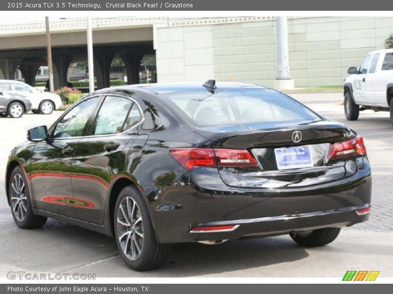 Crystal Black Pearl / Graystone 2015 Acura TLX 3.5 Technology