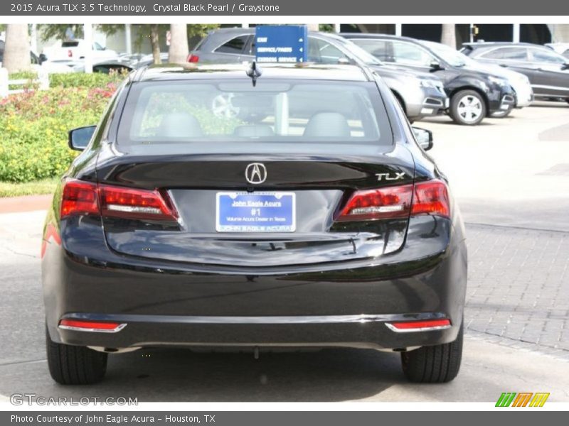 Crystal Black Pearl / Graystone 2015 Acura TLX 3.5 Technology