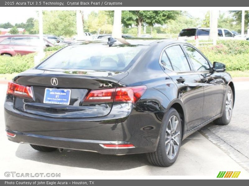 Crystal Black Pearl / Graystone 2015 Acura TLX 3.5 Technology