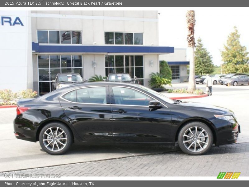 Crystal Black Pearl / Graystone 2015 Acura TLX 3.5 Technology