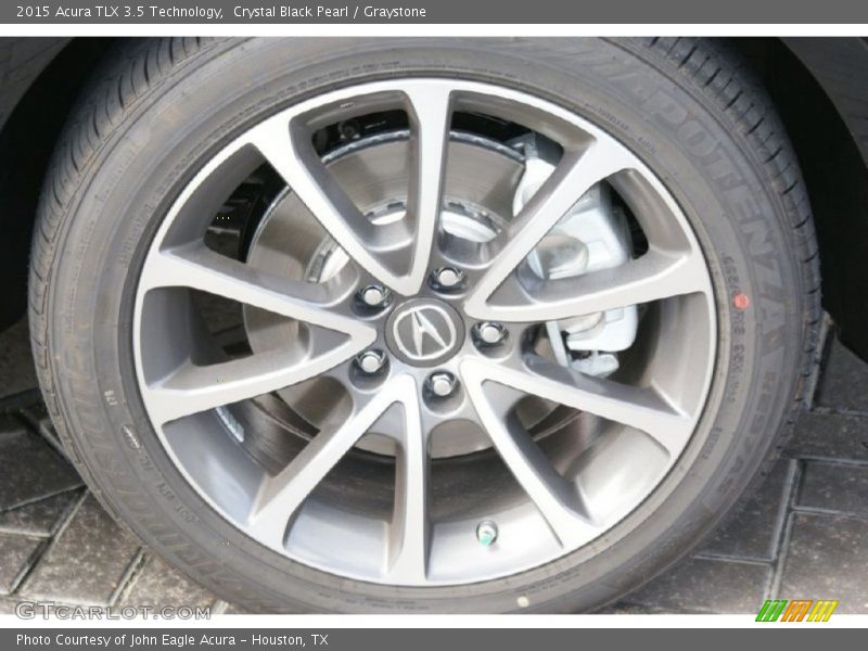 Crystal Black Pearl / Graystone 2015 Acura TLX 3.5 Technology
