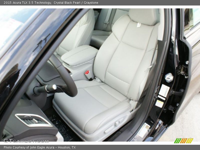 Crystal Black Pearl / Graystone 2015 Acura TLX 3.5 Technology