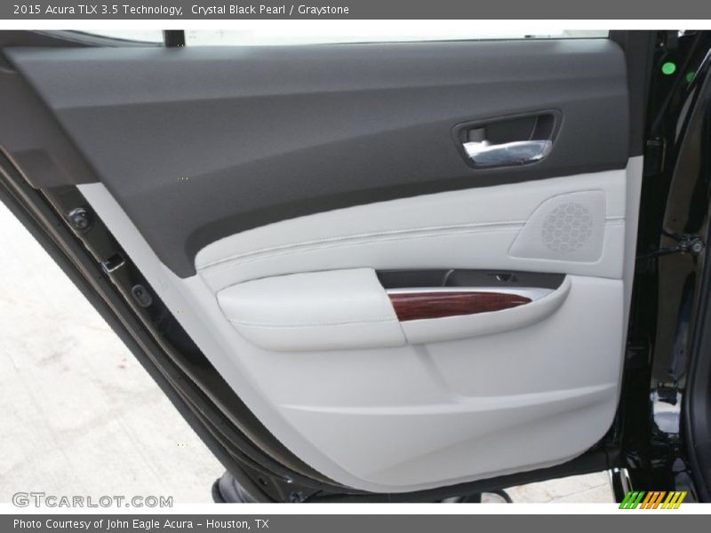 Crystal Black Pearl / Graystone 2015 Acura TLX 3.5 Technology