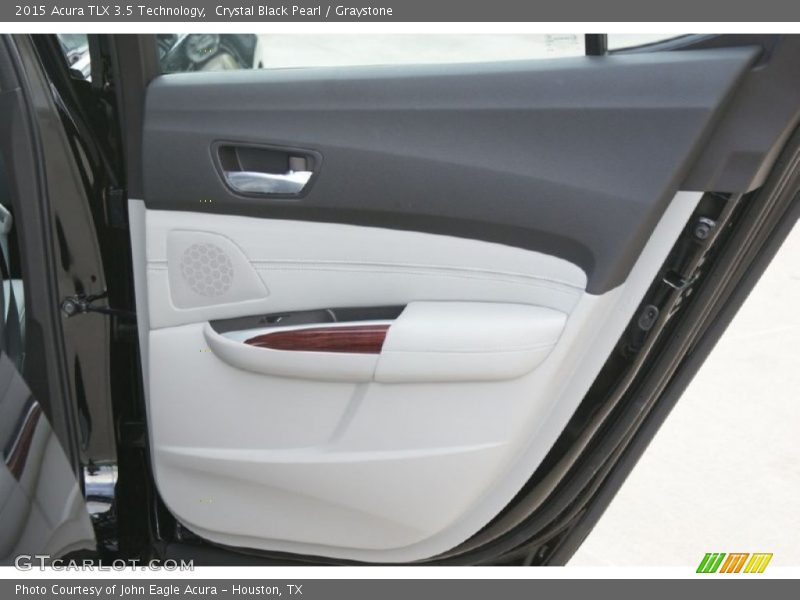 Crystal Black Pearl / Graystone 2015 Acura TLX 3.5 Technology