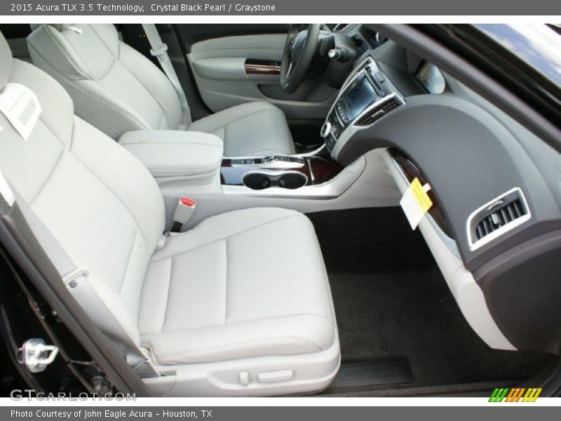 Crystal Black Pearl / Graystone 2015 Acura TLX 3.5 Technology