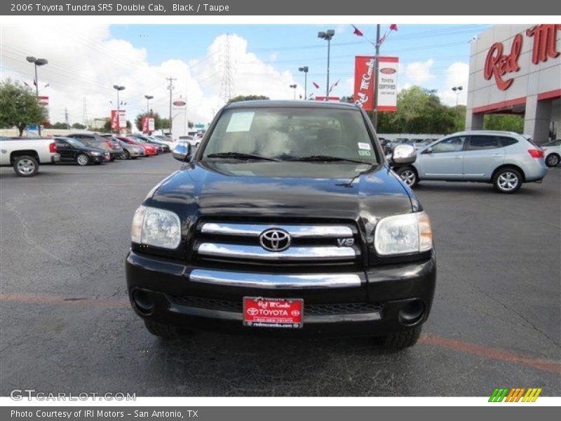 Black / Taupe 2006 Toyota Tundra SR5 Double Cab