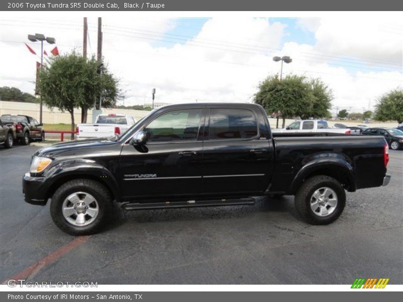Black / Taupe 2006 Toyota Tundra SR5 Double Cab