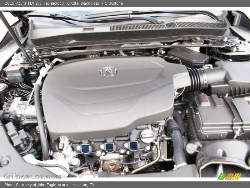 Crystal Black Pearl / Graystone 2015 Acura TLX 3.5 Technology