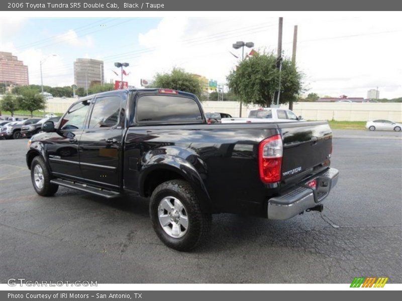 Black / Taupe 2006 Toyota Tundra SR5 Double Cab