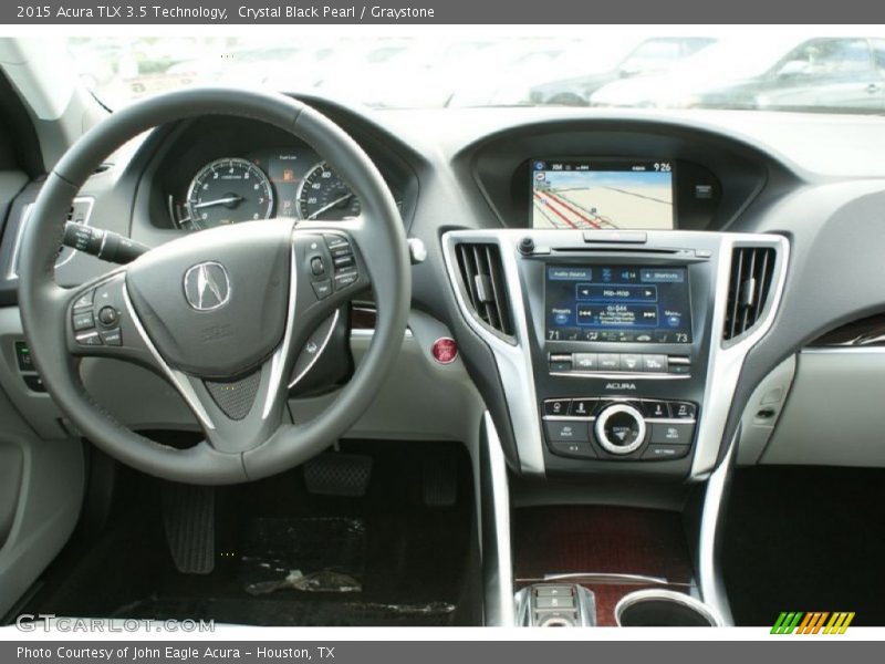 Crystal Black Pearl / Graystone 2015 Acura TLX 3.5 Technology