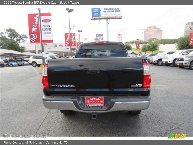 Black / Taupe 2006 Toyota Tundra SR5 Double Cab