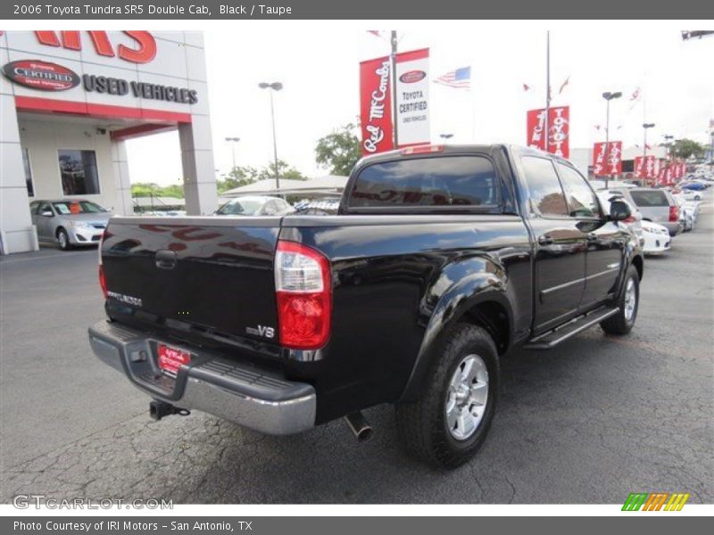 Black / Taupe 2006 Toyota Tundra SR5 Double Cab