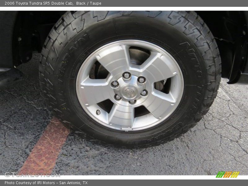 Black / Taupe 2006 Toyota Tundra SR5 Double Cab