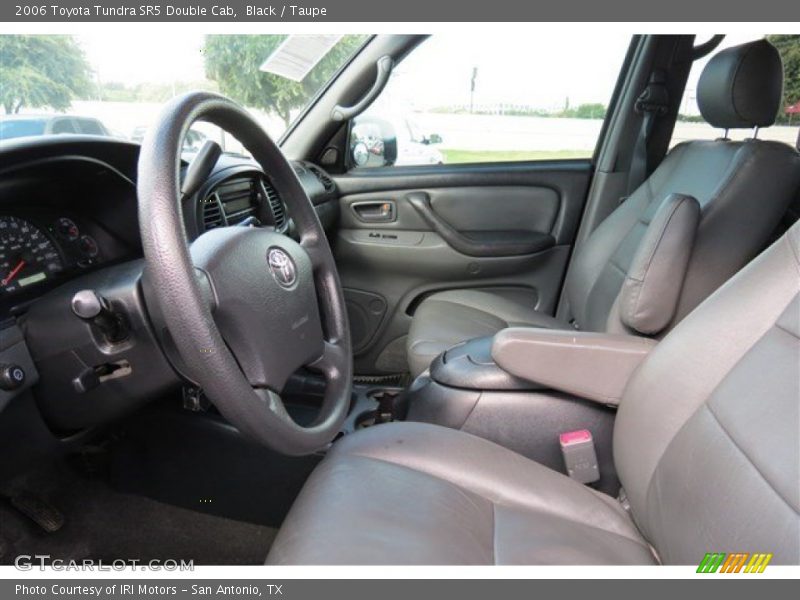 Black / Taupe 2006 Toyota Tundra SR5 Double Cab