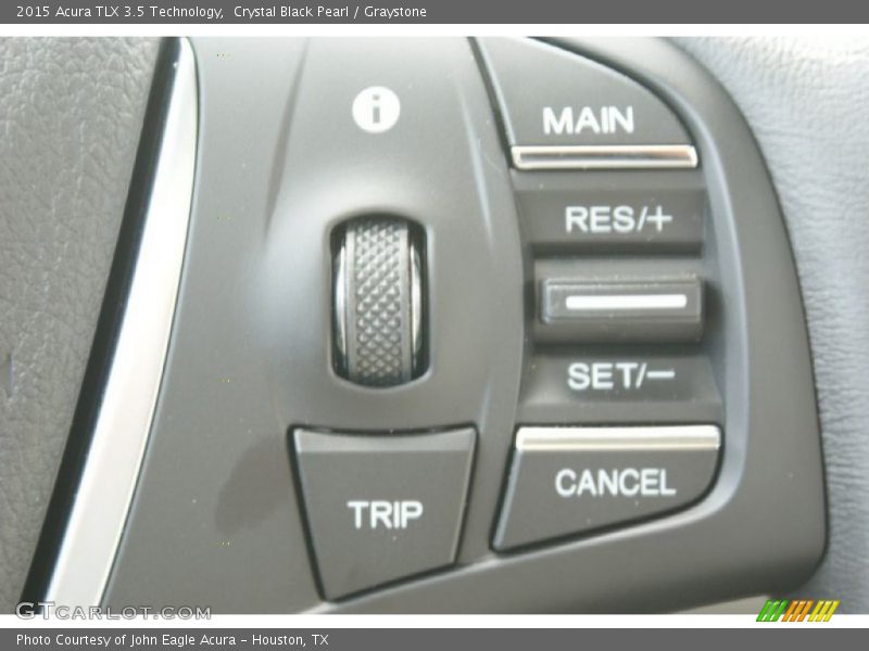 Crystal Black Pearl / Graystone 2015 Acura TLX 3.5 Technology