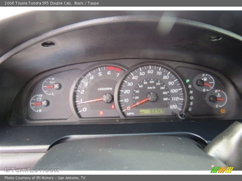 Black / Taupe 2006 Toyota Tundra SR5 Double Cab