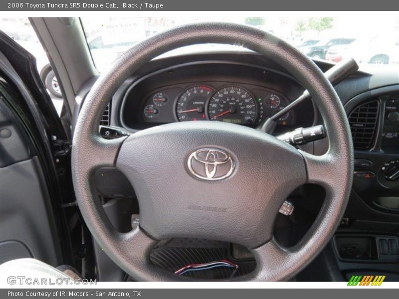 Black / Taupe 2006 Toyota Tundra SR5 Double Cab