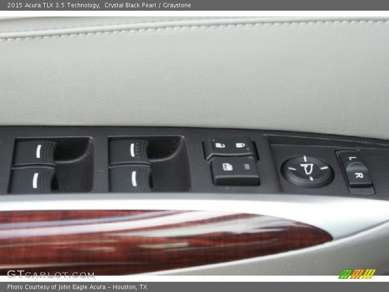 Crystal Black Pearl / Graystone 2015 Acura TLX 3.5 Technology