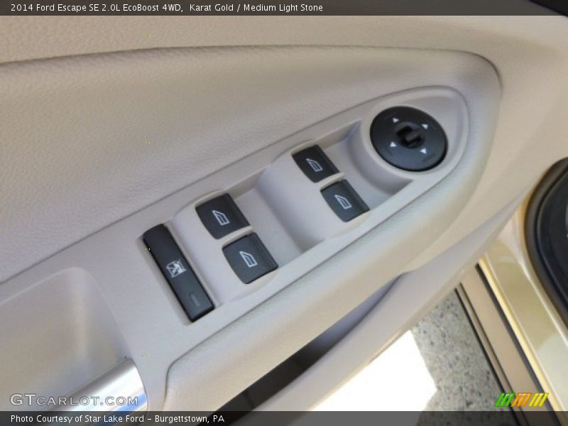 Karat Gold / Medium Light Stone 2014 Ford Escape SE 2.0L EcoBoost 4WD