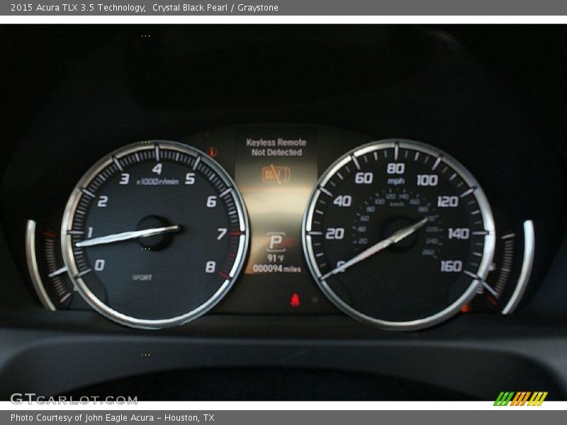 Crystal Black Pearl / Graystone 2015 Acura TLX 3.5 Technology