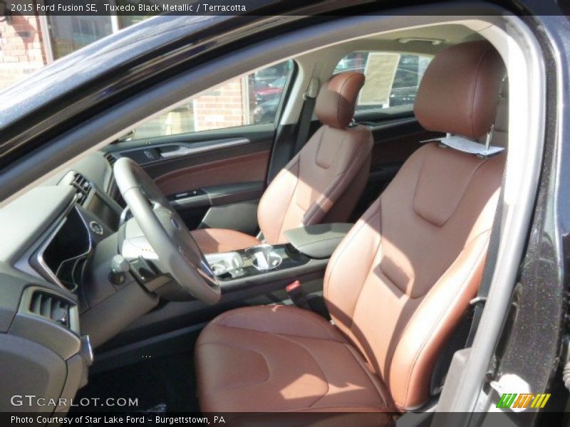  2015 Fusion SE Terracotta Interior