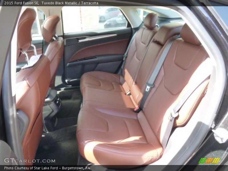 Rear Seat of 2015 Fusion SE