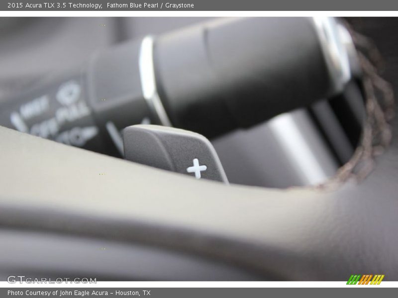 Fathom Blue Pearl / Graystone 2015 Acura TLX 3.5 Technology