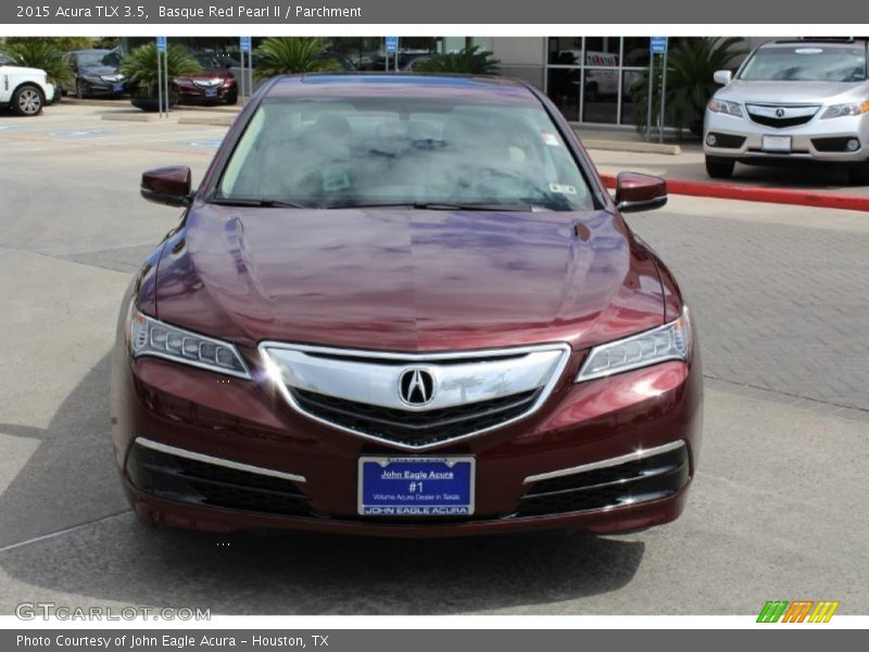 Basque Red Pearl II / Parchment 2015 Acura TLX 3.5