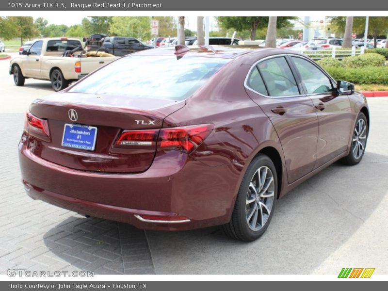Basque Red Pearl II / Parchment 2015 Acura TLX 3.5