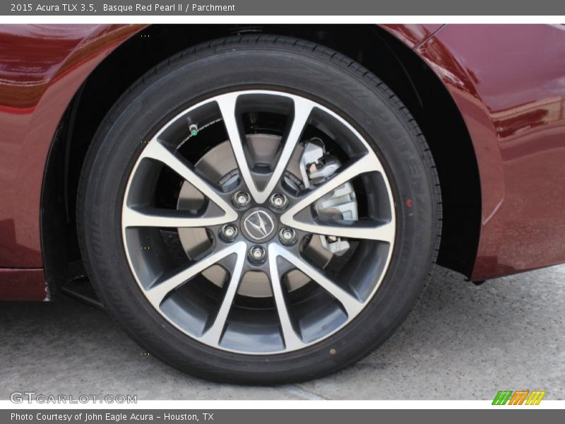 Basque Red Pearl II / Parchment 2015 Acura TLX 3.5