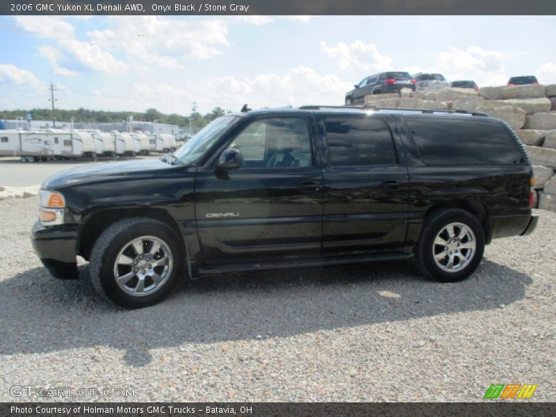 Onyx Black / Stone Gray 2006 GMC Yukon XL Denali AWD