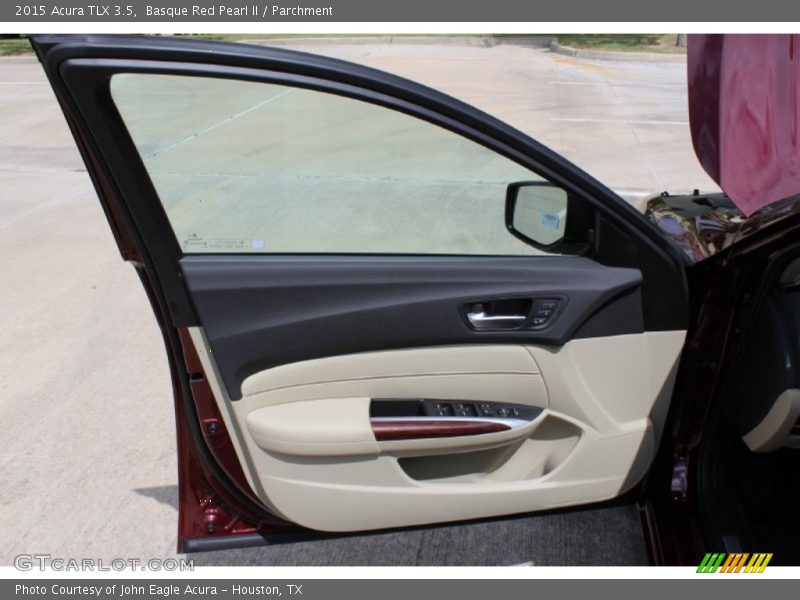 Basque Red Pearl II / Parchment 2015 Acura TLX 3.5