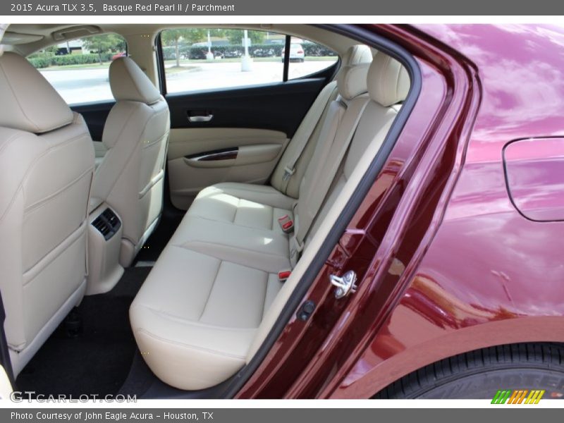 Basque Red Pearl II / Parchment 2015 Acura TLX 3.5