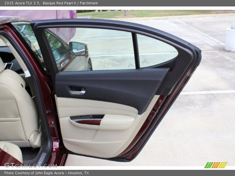 Basque Red Pearl II / Parchment 2015 Acura TLX 3.5