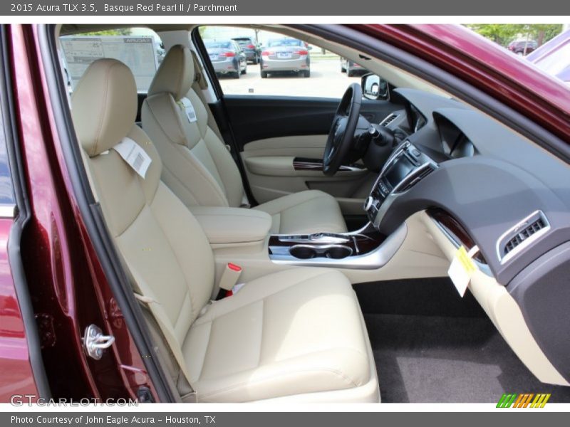 Basque Red Pearl II / Parchment 2015 Acura TLX 3.5